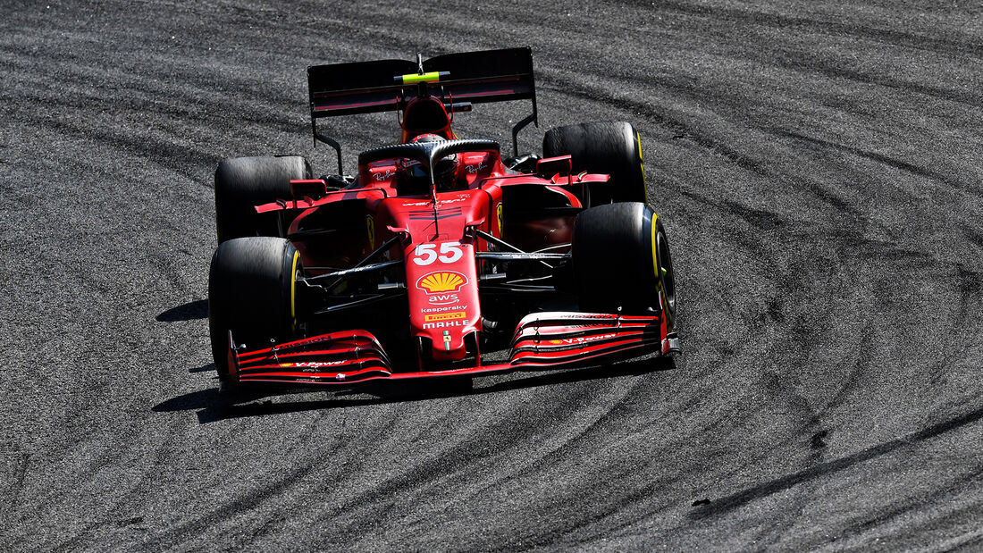 Carlos Sainz - Ferrari - GP Brasilien 2021 - Sao Paulo - Rennen