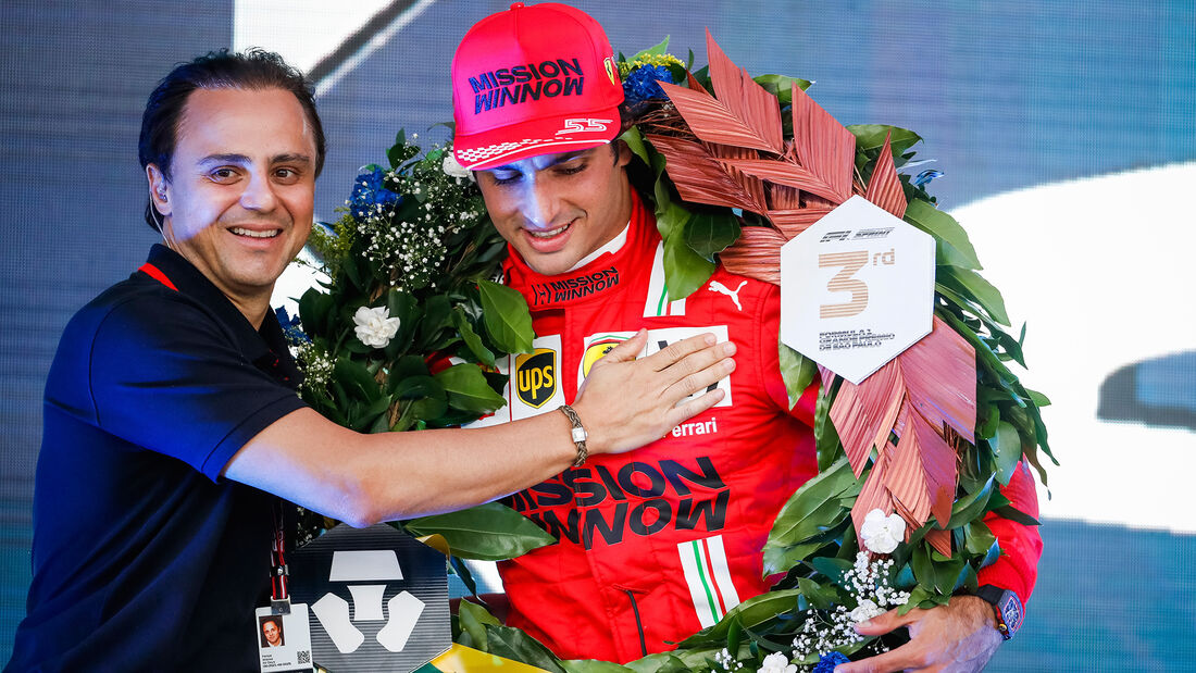 Carlos Sainz - Ferrari - GP Brasilien - Sprint - Samstag - 13.11.2021
