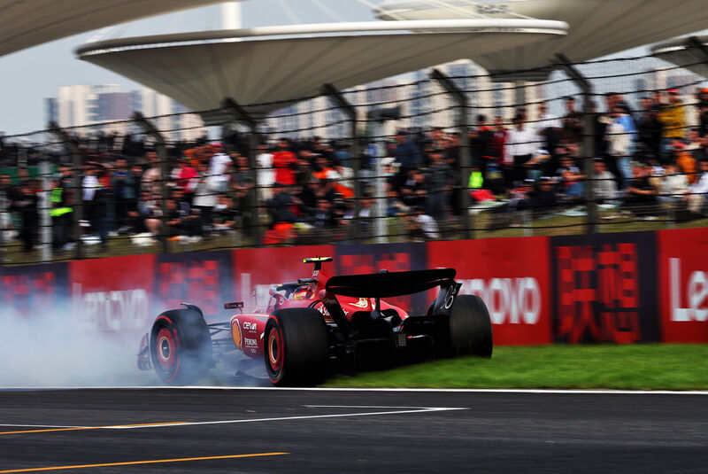 Carlos Sainz - Ferrari - GP China 2024 - Shanghai - Formel 1 - 20. April 2024