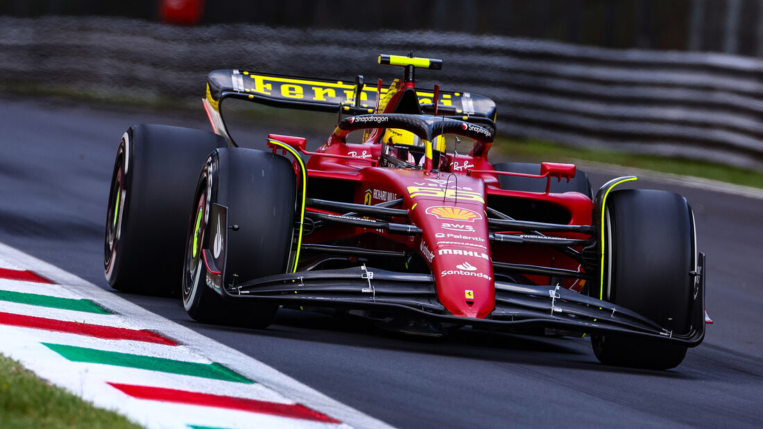 Carlos Sainz - Ferrari - GP Italien 2022 - Monza