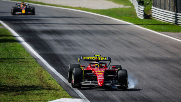 Carlos Sainz - Ferrari - GP Italien 2022 - Monza - Rennen