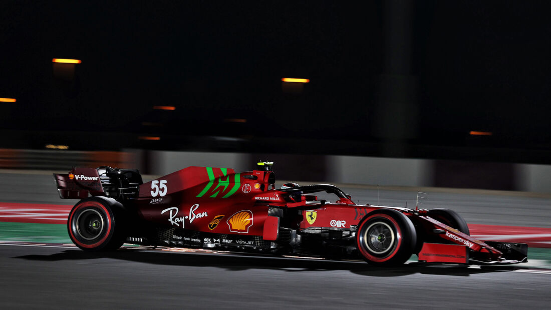 Carlos Sainz - Ferrari - GP Katar 2021 - Freitag - 19.11.2021