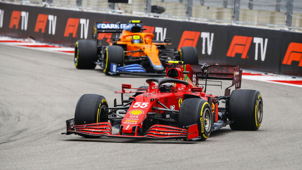 Carlos Sainz - Ferrari - GP Russland 2021 - Sotschi