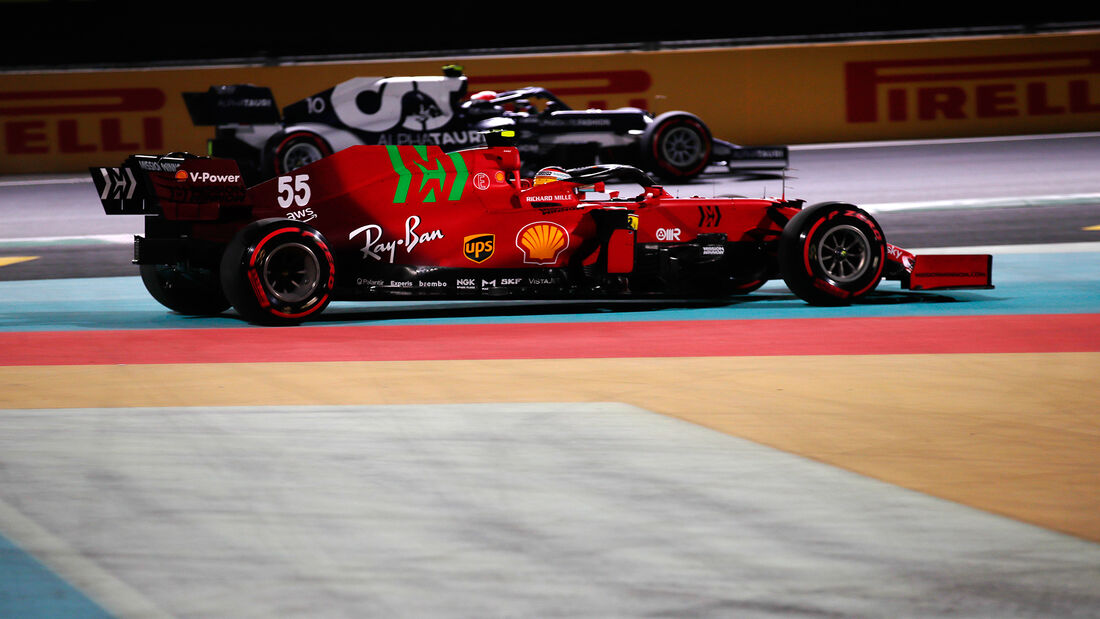 Carlos Sainz - Ferrari - GP Saudi-Arabien - Jeddah - Qualifikation - Samstag - 4.12.2021#