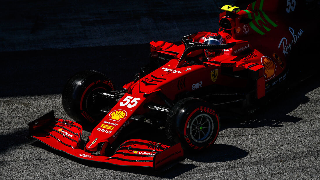 Carlos Sainz - Ferrari - GP Spanien - Barcelona - Formel 1 - Samstag - 8.05.2021