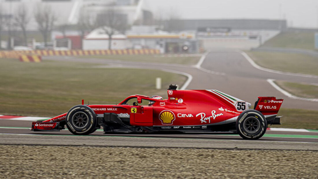 Carlos Sainz - Ferrari SF71H - Test Fioriano - 2022
