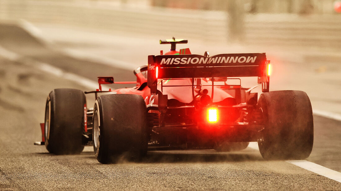 Carlos Sainz - Ferrari - Test - Formel 1 - Bahrain - 12. März 2021
