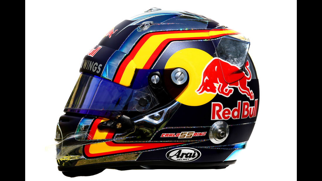 Carlos Sainz - Formel 1 - Helm - 2016