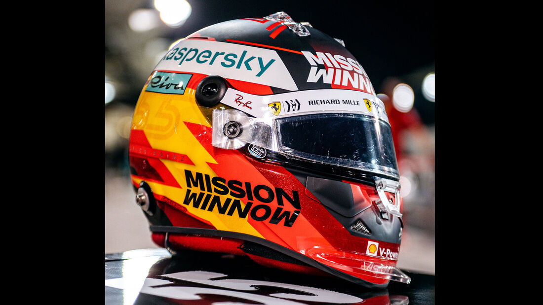 Carlos Sainz - Formel 1 - Helm - 2021