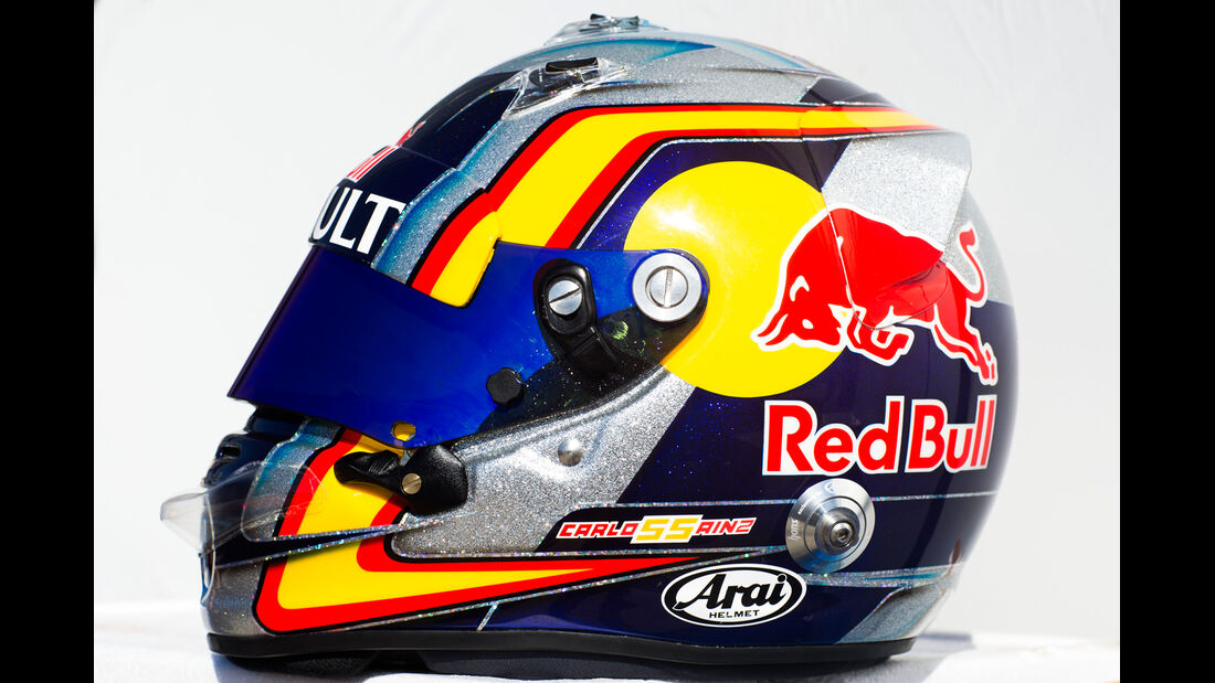 Carlos Sainz Jr - Helm  - Formel 1 - 2015