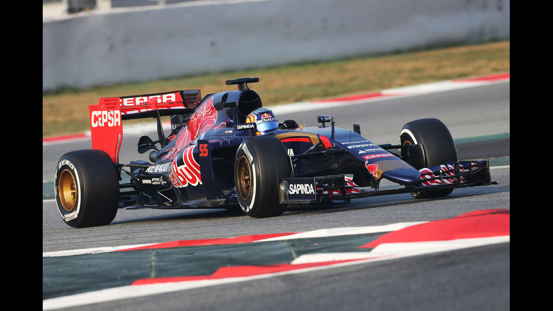 Carlos Sainz Jr. - Toro Rosso - Formel 1-Test - Barcelona - 19. Februar 2015