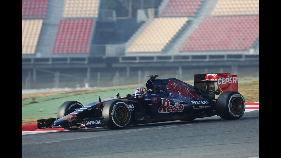 Carlos Sainz Jr. - Toro Rosso - Formel 1-Test - Barcelona - 20. Februar 2015