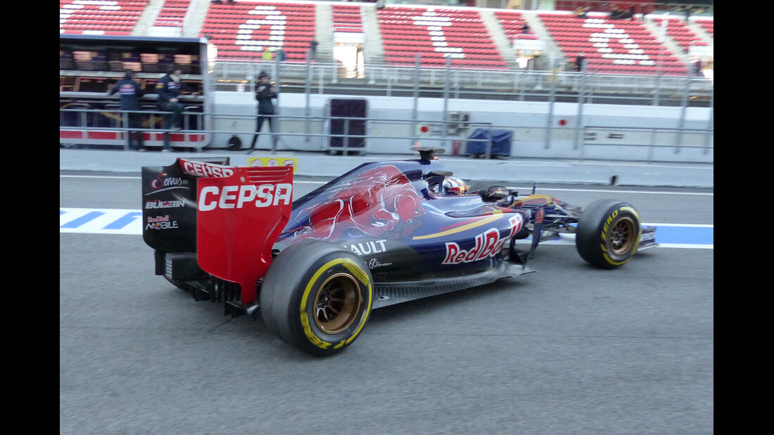 Carlos Sainz Jr. - Toro Rosso - Formel 1-Test - Barcelona - 22. Februar 2015