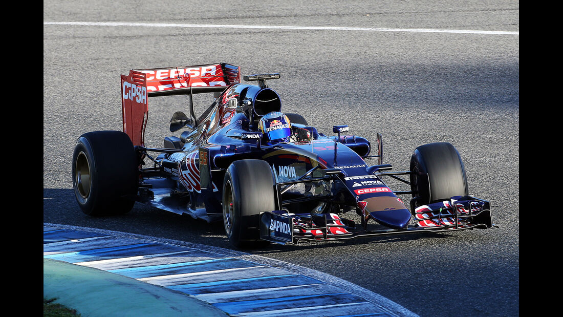 Carlos Sainz Jr - Toro Rosso - Formel 1-Test Jerez - 1. Febraur 2015 
