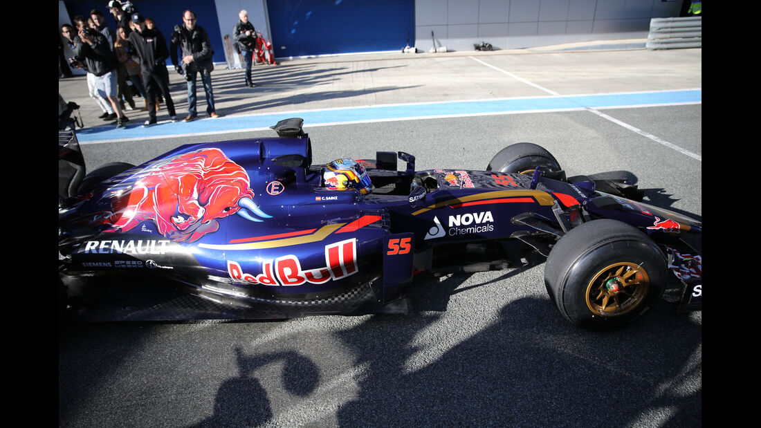 Carlos Sainz Jr. - Toro Rosso - Formel 1-Test Jerez - 1. Febraur 2015 