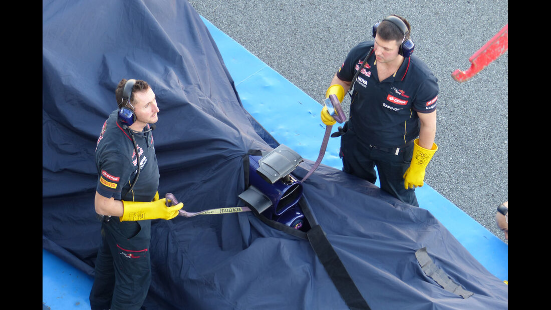 Carlos Sainz Jr - Toro Rosso - Formel 1-Test Jerez - 1. Februar 2015 