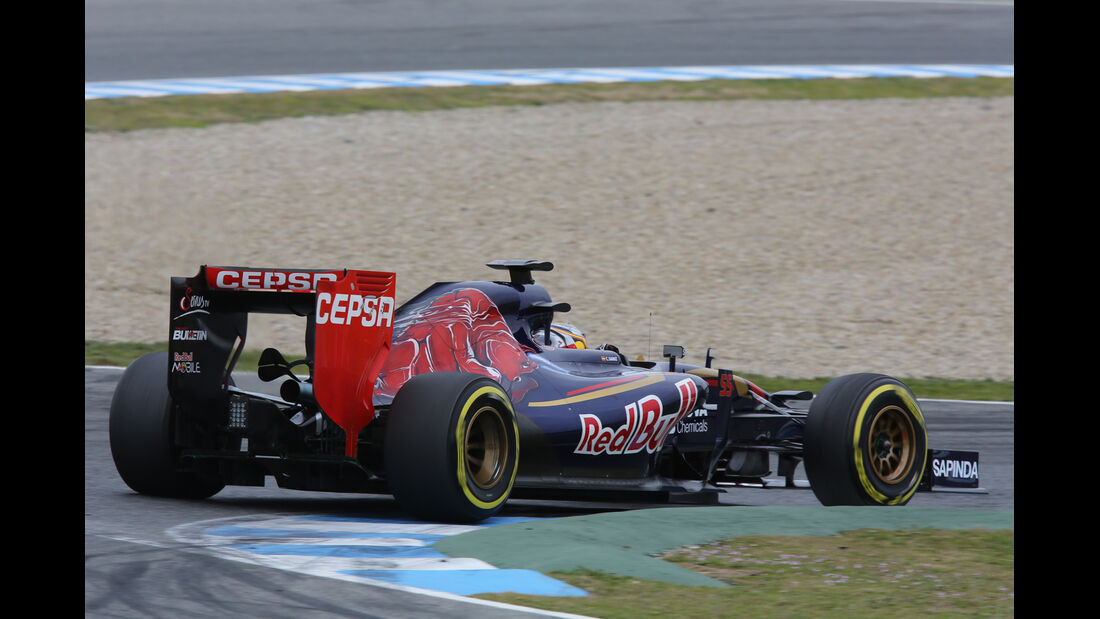 Carlos Sainz Jr - Toro Rosso - Formel 1-Test - Jerez - 3. Februar 2015