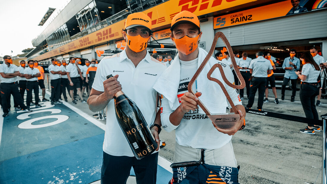 Carlos Sainz & Lando Norris - GP Österreich 2020