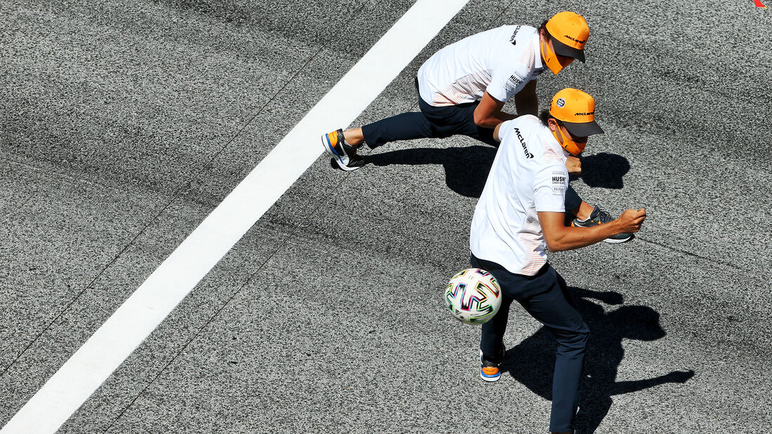 Carlos Sainz & Lando Norris - McLaren - Formel 1 - GP Österreich - Steiermark - Spielberg - 9. Juli 2020