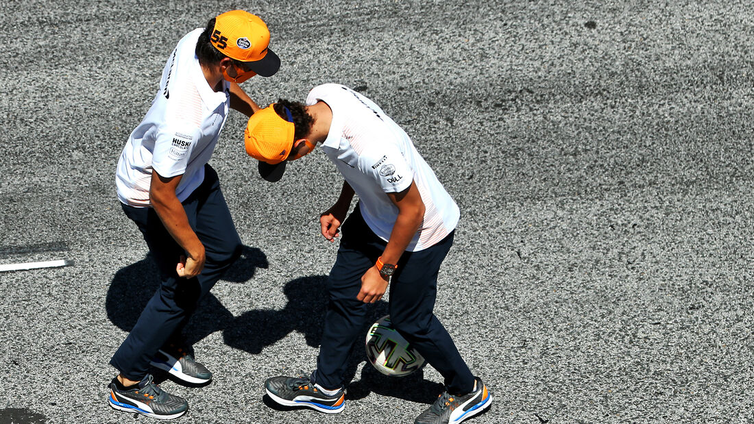 Carlos Sainz & Lando Norris - McLaren - Formel 1 - GP Österreich - Steiermark - Spielberg - 9. Juli 2020