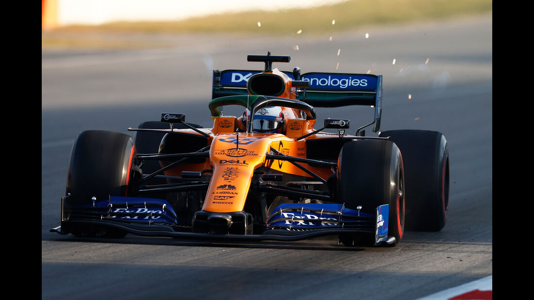 Carlos Sainz - McLaren - Barcelona - F1-Test - 01. März 2019