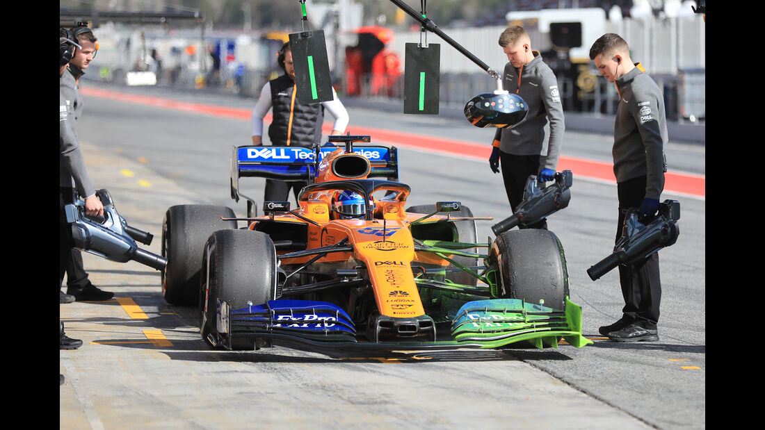 Carlos Sainz - McLaren - Barcelona - F1-Test - 18. Februar 2019