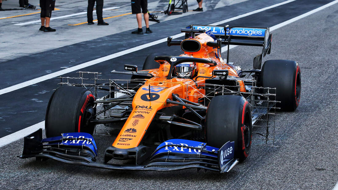 F1 Test Abu Dhabi 2019 Tag 2 Ein Letztes Mal Test