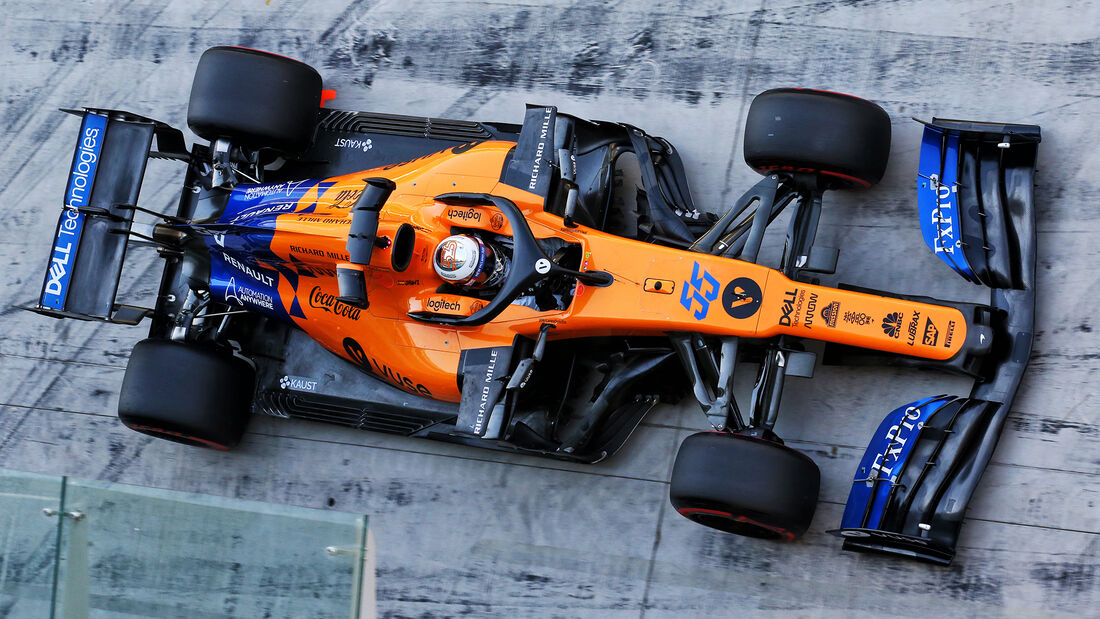Carlos Sainz - McLaren - F1-Test - Abu Dhabi - 4. Dezember 2019