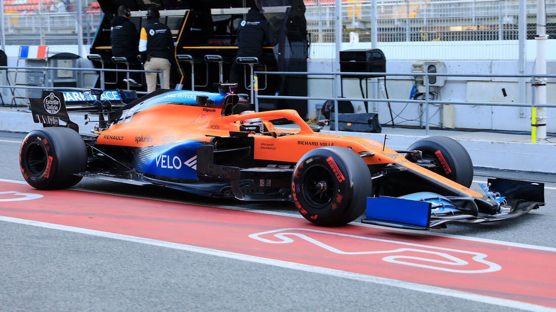 Carlos Sainz - McLaren - F1-Test - Barcelona - 19. Februar 2020