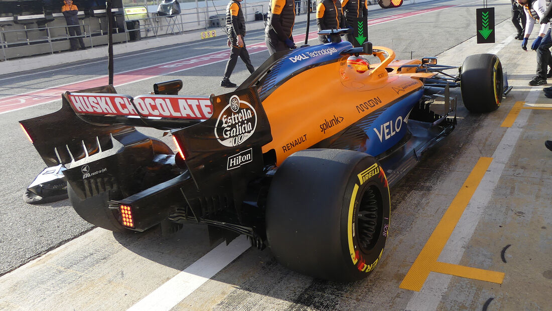 Carlos Sainz - McLaren - F1-Test - Barcelona - 21. Februar 2020