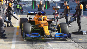 Carlos Sainz - McLaren - F1-Test - Barcelona - 21. Februar 2020