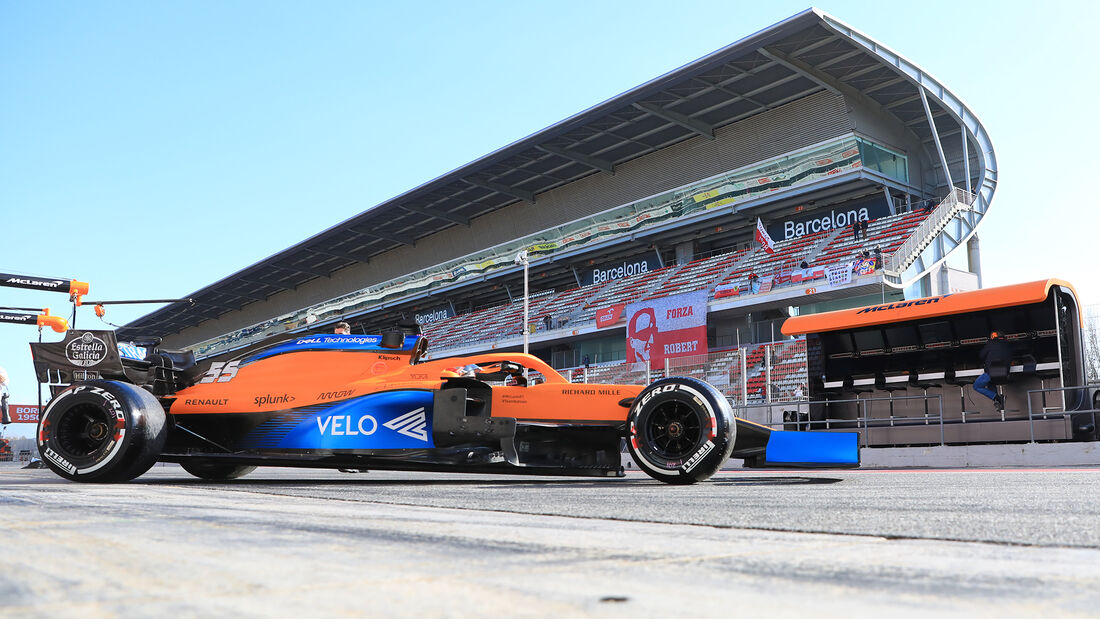 Carlos Sainz - McLaren - F1-Test - Barcelona - 26. Februar 2020