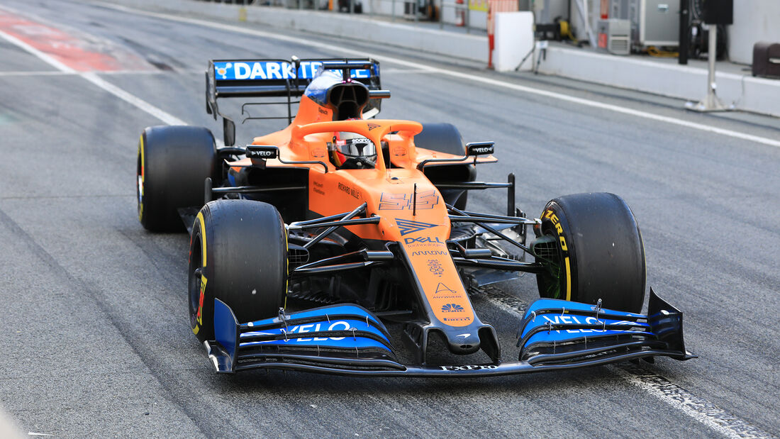 Carlos Sainz - McLaren - F1-Test - Barcelona - 28. Februar 2020