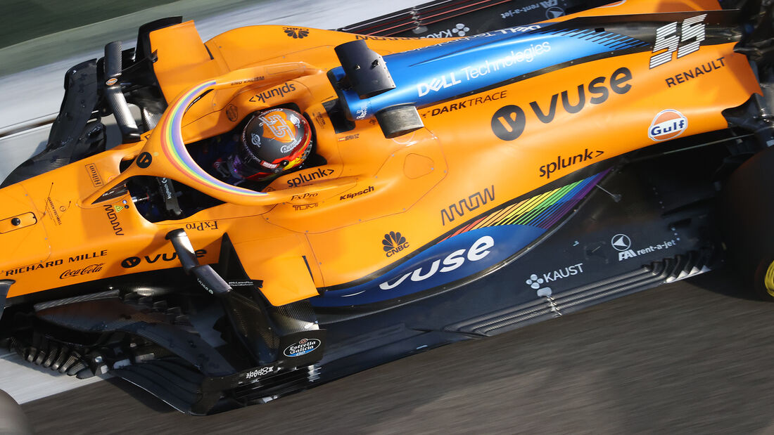 Carlos Sainz - McLaren - Formel 1 - GP Abu Dhabi - Samstag - 12.12.2020