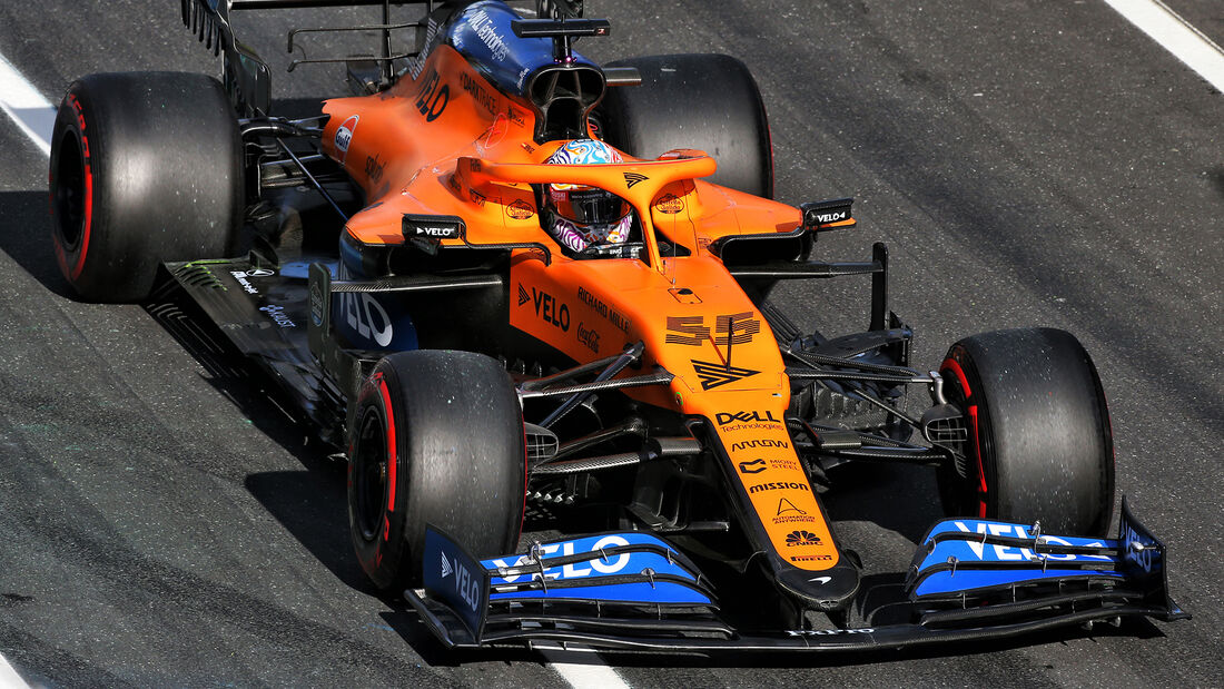 Carlos Sainz - McLaren - Formel 1 - GP Eifel - Nürburgring - Samstag - 10.10.2020 