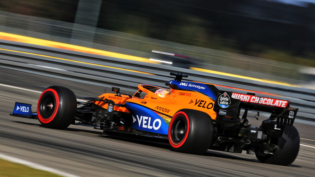 Carlos Sainz - McLaren - Formel 1 - GP Eifel - Nürburgring - Samstag - 10.10.2020 