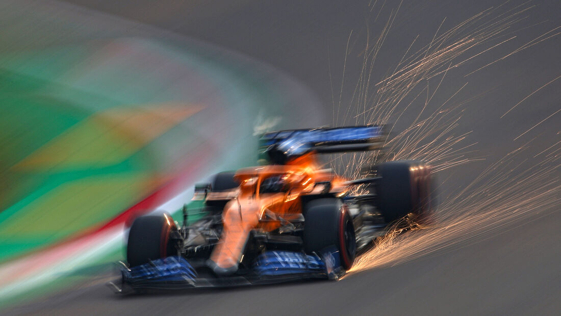 Carlos Sainz - McLaren - Formel 1 - GP Emilia-Romagna - Imola - Samstag - 31.10.2020