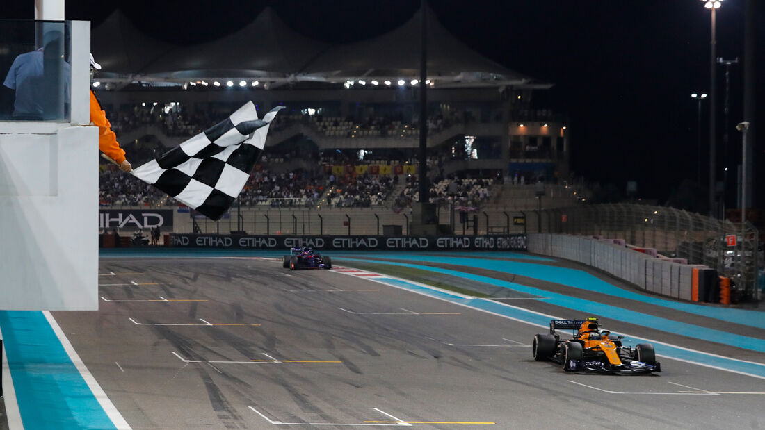 Carlos Sainz - McLaren - GP Abu Dhabi 2019 - Rennen