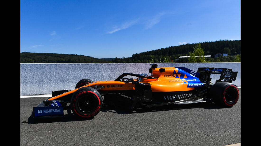 Carlos Sainz - McLaren - GP Belgien - Spa-Francorchamps - Formel 1 - Freitag - 30.8.2019