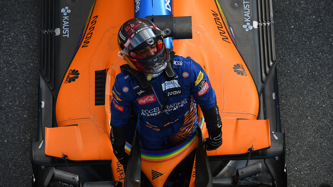 Carlos Sainz - McLaren - GP Italien 2020 - Monza - Rennen 