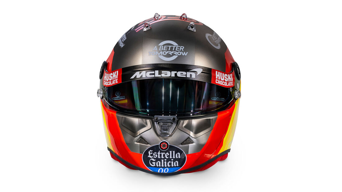 Carlos Sainz - McLaren - Helm - 2020