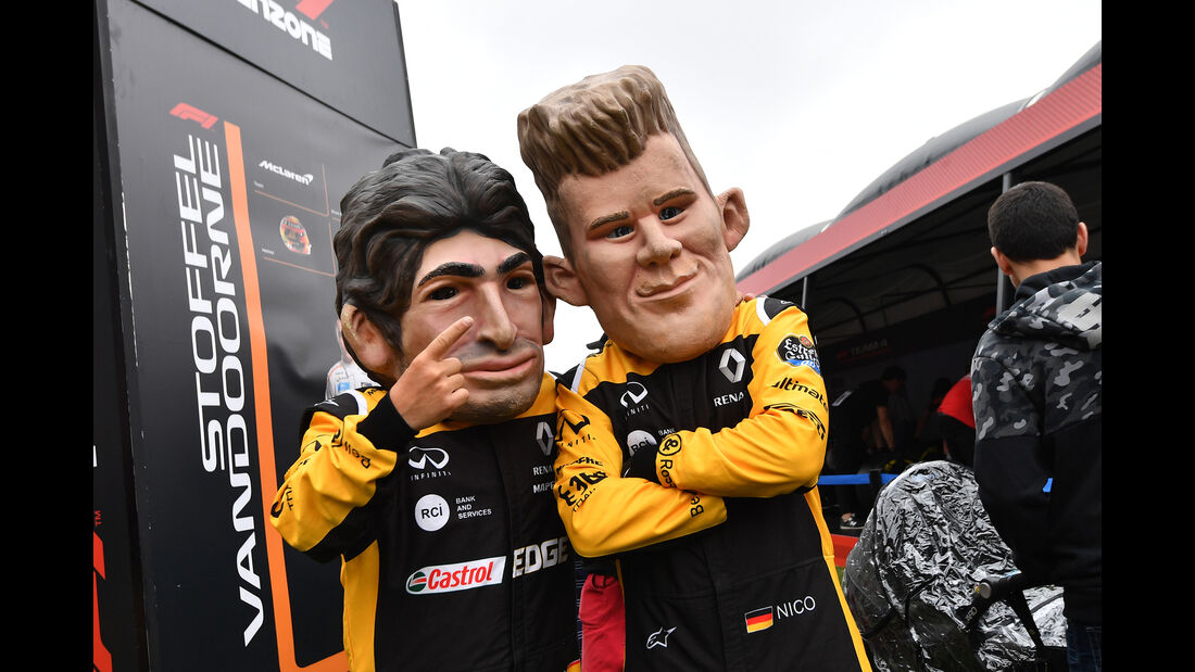 Carlos Sainz & Nico Hülkenberg - Renault - Formel 1 - GP Spanien - Barcelona - 12. Mai 2018