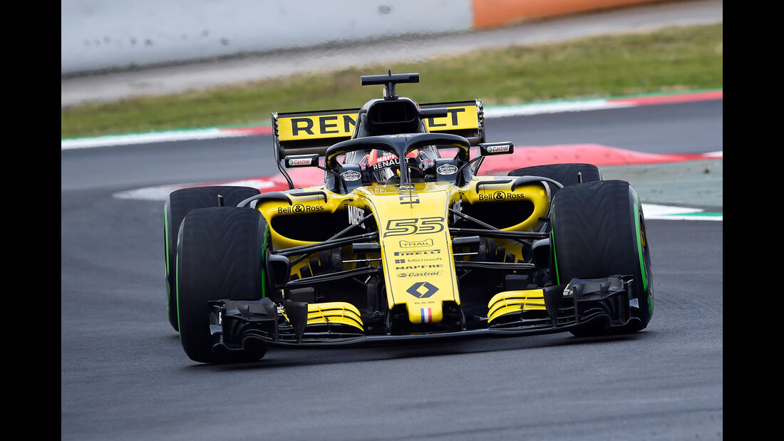 Carlos Sainz - Renault - F1-Test - Barcelona - Tag 2 - 27. Februar 2018
