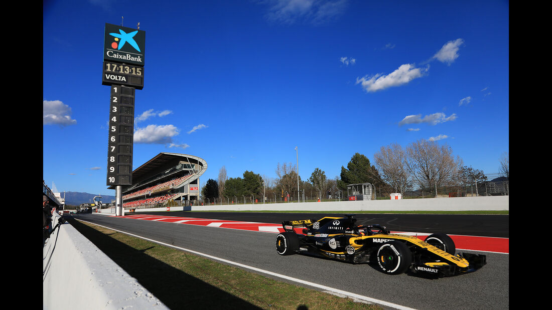 Carlos Sainz - Renault - F1-Test - Barcelona - Tag 5 - 6. März 2018