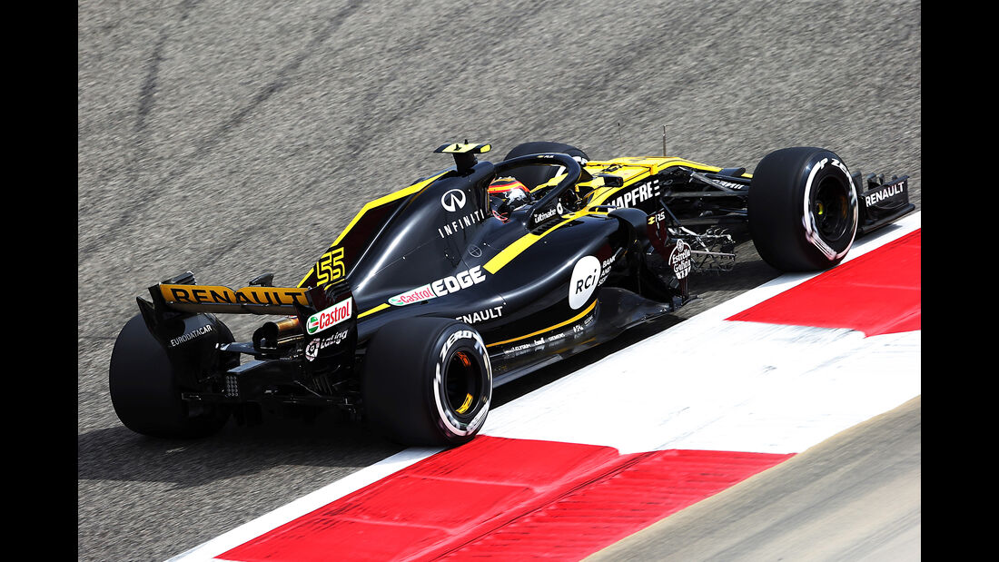 Carlos Sainz - Renault - Formel 1 - GP Bahrain - Training - 6. April 2018