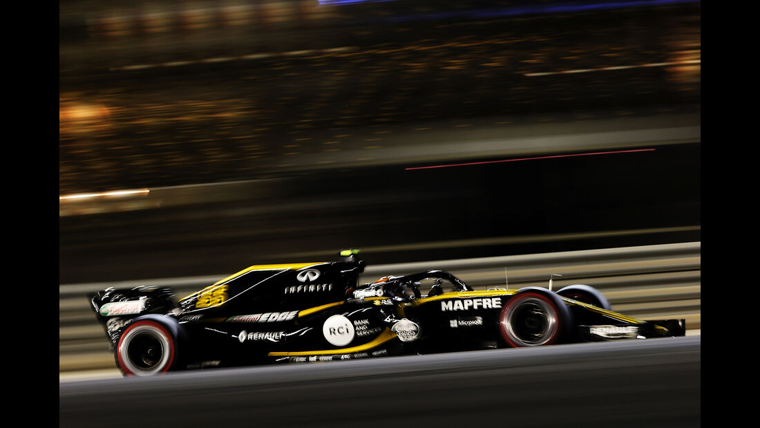 Carlos Sainz - Renault - Formel 1 - GP Bahrain - Training - 6. April 2018
