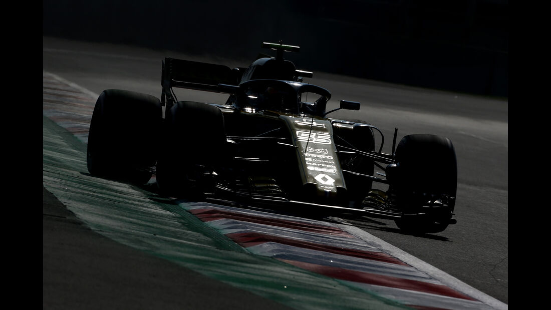 Carlos Sainz - Renault  - Formel 1 - GP Mexiko - 26. Oktober 2018