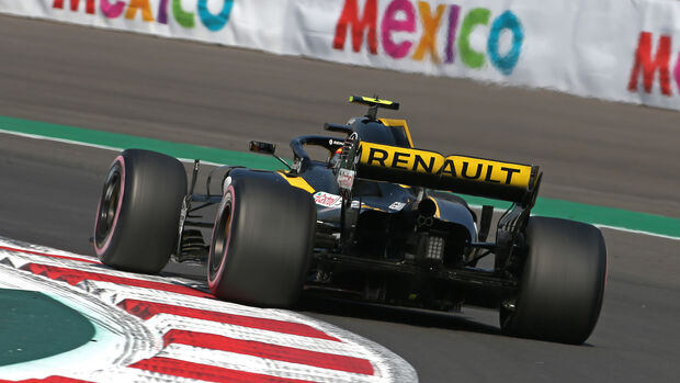 Carlos Sainz - Renault  - Formel 1 - GP Mexiko - 26. Oktober 2018