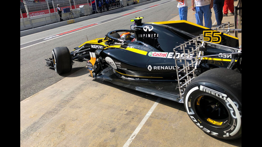 Carlos Sainz - Renault - Formel 1 - GP Spanien - Barcelona - 11. Mai 2018