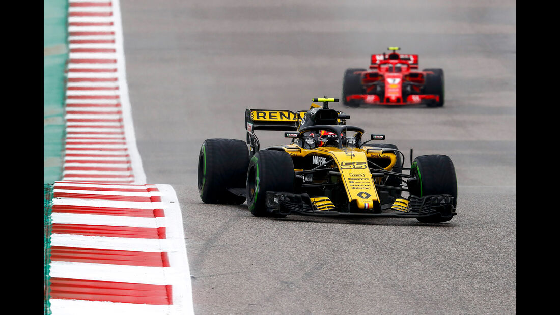 Carlos Sainz - Renault - Formel 1 - GP USA - 19. Oktober 2018